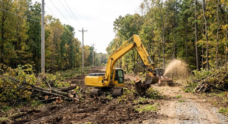 Easement Land Clearing in Cumming, GA