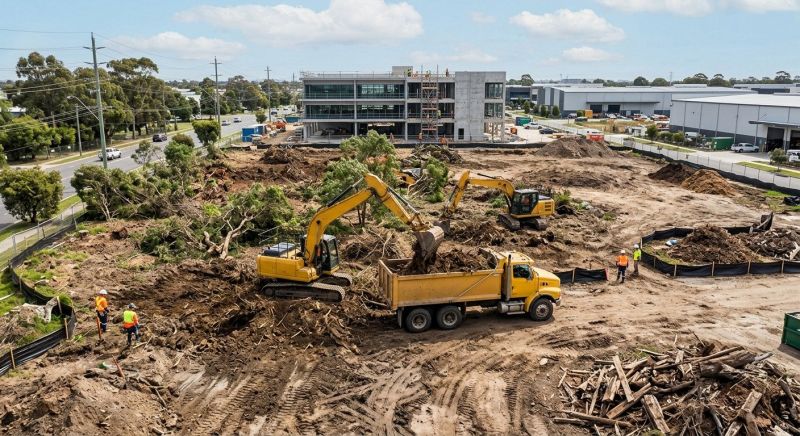Commercial Site Clearing in Houston, TX
